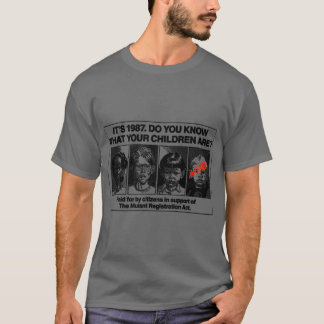 Es ist 1987 Weißt du, was deine Kinder sind Gesche T-Shirt