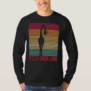 Es ist 21 Zoll lang für einen Giraffenfan T-Shirt