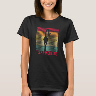 Es ist 21 Zoll lang für einen Giraffenfan T-Shirt