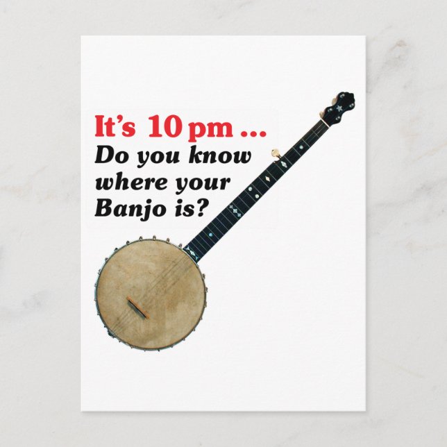 Es ist 22 Uhr ... Postkarte (Vorderseite)