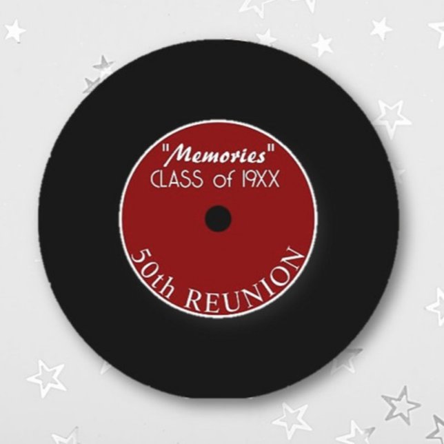 Es ist 50 Jahre her! Wiedersehen-Untersetzer Runder Pappuntersetzer (Von Creator hochgeladen)