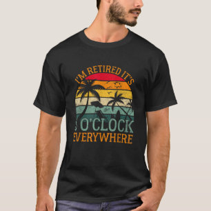 Es ist 5 O Uhr Überall bin ich wieder müde Sommer T-Shirt