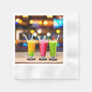 Es ist 5 Uhr Irgendwo Cocktail Napkins Serviette