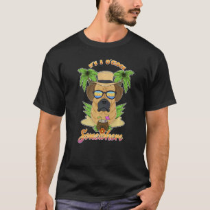 Es ist 5 Uhr irgendwo trinken Puggle T-Shirt