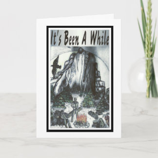 Es ist A während der Radfahrer gewesen, der an Sie Karte