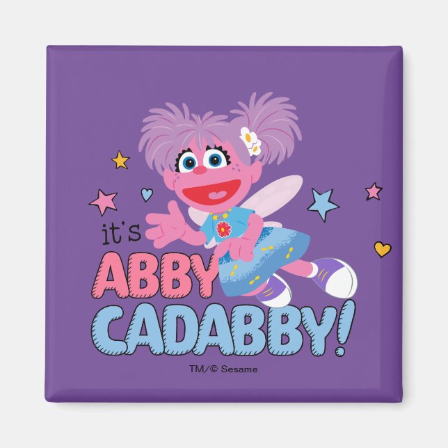Es ist Abby Cadabby! Magnet (Vorne)