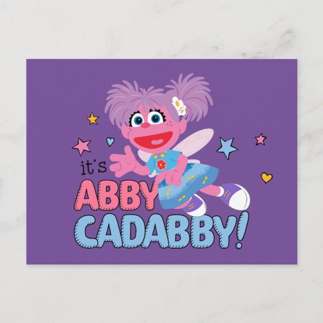 Es ist Abby Cadabby! Postkarte (Vorderseite)