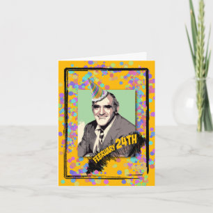 Es ist Abe Vigodas Geburtstag! Karte