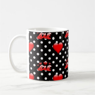 Es ist alles eine Liebe Niedliches Herz und stilvo Tasse