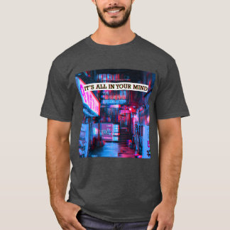 Es ist alles in deinem Kopf Vaporwave 80er 90er Cy T-Shirt