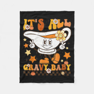 Es ist alles Soße Baby-Shirt Retro Groovy Frohe Da Fleecedecke