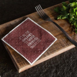 Es ist alles Spaß & Spiele Schönheit Liste Weihnac Serviette