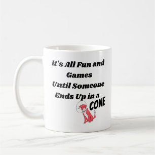 Es ist alles Spaß und Spiel ... Kegel - Vet Tech H Kaffeetasse