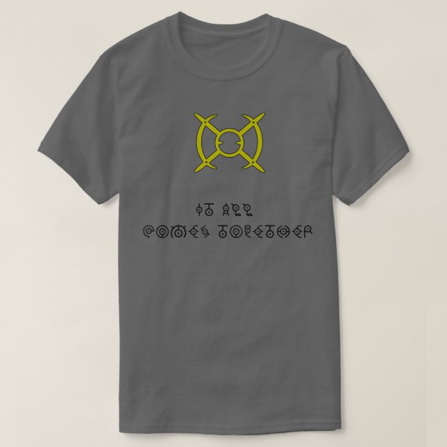 Es ist alles zusammen mit Arceus Sign T-Shirt (Design vorne)