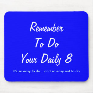 Es ist also einfach zu tun…. mousepad