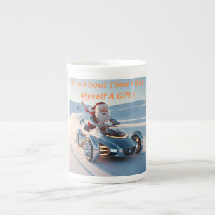 Es ist an der Zeit, dass ich mir ein Geschenk beso Prozellantasse