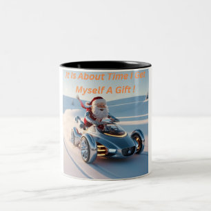 Es ist an der Zeit, dass ich mir ein Geschenk beso Zweifarbige Tasse