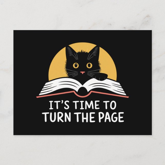 Es ist an der Zeit, die Seite Kamala Harris politi Postkarte (Vorderseite)