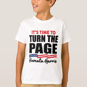 Es ist an der Zeit, die Seite Kamala Harris Politi T-Shirt