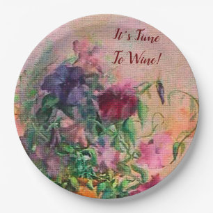 Es ist an der Zeit, Napkins zu weinen Pappteller