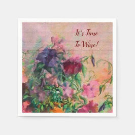 Es ist an der Zeit, Napkins zu weinen Serviette