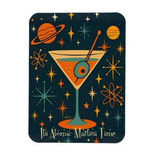 Es ist Atomic Martini Time Cosmic Stars Magnet