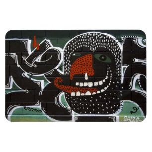 Es ist ätzend, an anhaltender Rhinitis Graffiti zu Magnet