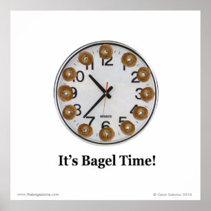 Es ist Bagel Time! Poster