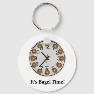 Es ist Bagel-Zeit! Schlüsselanhänger