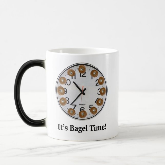 Es ist Bagel-Zeit! Verwandlungstasse (Links)
