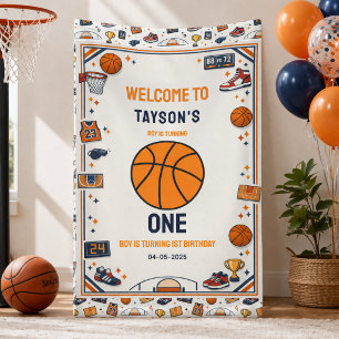 Es ist Basketball-Zeit zum 1. Geburtstag im Rookie Banner