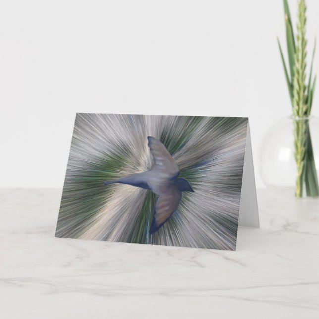 Es ist beendet feiertagskarte (Vorderseite)