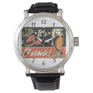 Es ist Beer O'clock Men Watch Armbanduhr