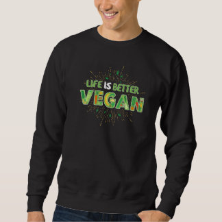 Es ist besser vegan Premium Sweatshirt