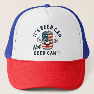 Es ist Bier kann nicht sein kann nicht lustiges Pa Truckerkappe