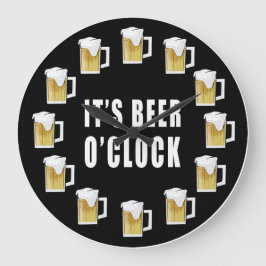 Es ist Bier Uhr - Lustiges Uhren Design
