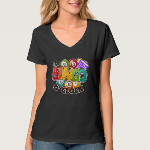 Es ist Bingo O Clock Bingo Caller Shirt Funny Bing
