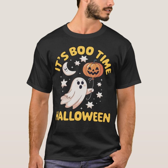 Es ist Boo Time Halloween T-Shirt (Vorderseite)