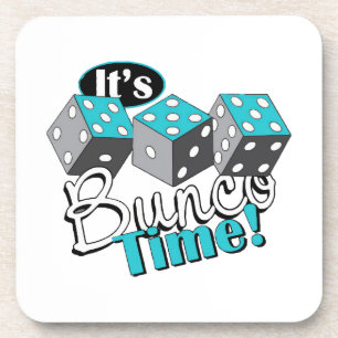 Es ist Bunco-Zeit! Getränkeuntersetzer