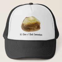 Es ist Chive o' Clock Irgendwo Funny Bake Potato