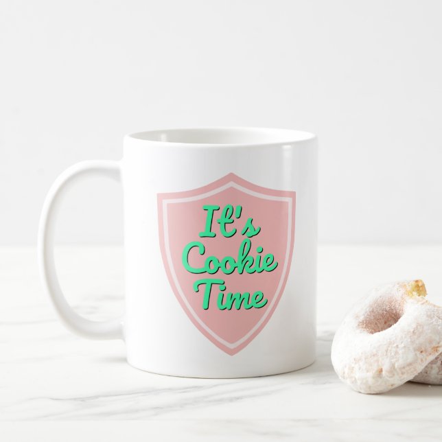 Es ist Cookie-Zeit Troop Beverly Hills Kaffeetasse (Mit Donut)