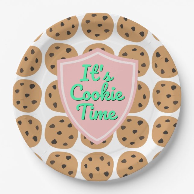 Es ist Cookie-Zeit Troop Beverly Hills Pappteller (Vorderseite)