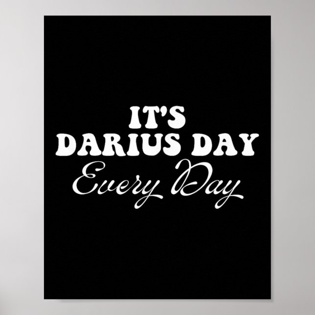 Es ist Darius Day Funny Meme - Feierliche Liebe4 Poster (Vorne)