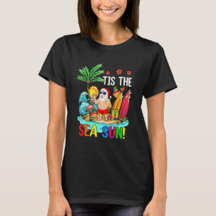 Es ist das Meer Sun Santa Sonnenbrille Flamingo Fr T-Shirt