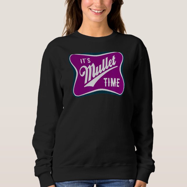 Es ist das Müller Time Business im vorderen Party Sweatshirt (Vorderseite)