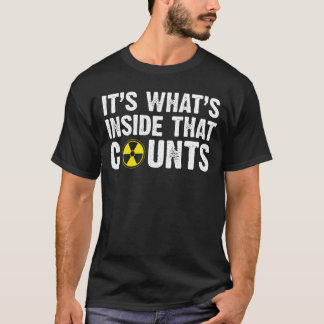 Es ist das, was drinnen drin ist, was lustige Radi T-Shirt