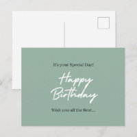 Es ist dein besonderer Tag – Alles Gute zum Geburt