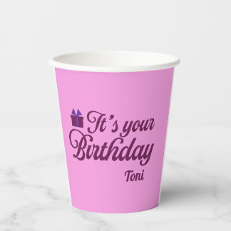 Es-ist-dein-Geburtstag-Papierbecher Pappbecher