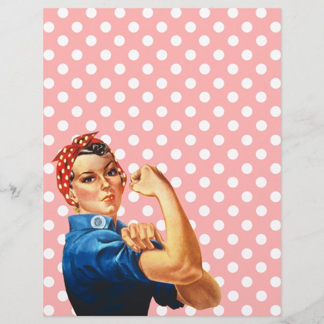 Es ist dein Party Stationary Rosie Style Flyer (Vorne)