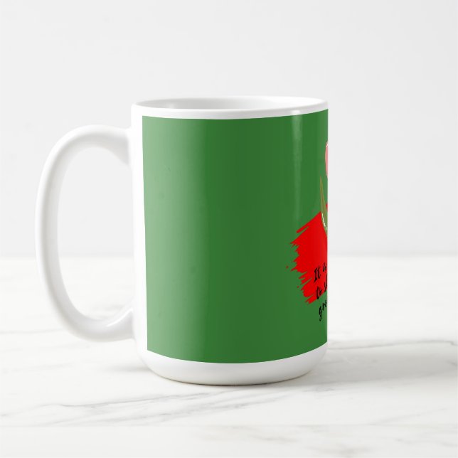 Es ist deine Zeit Kaffeetasse (Links)